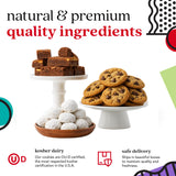 David’s Cookies Happy Birthday Cookies Gift Basket - Deliciously Flavored Assorted Cookies in a Lovely Gift Crate - Gourmet Chocolate Chip Cookies