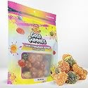 Goso Gummies Sour Strawnana Bombs - 6oz Bag - Strawberry Banana Filled Premium Viral Candy