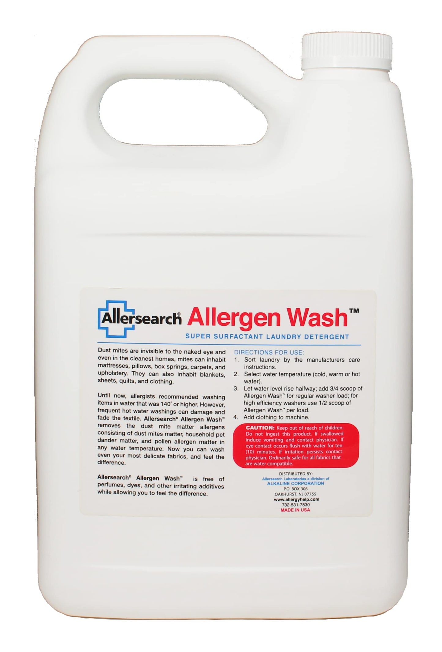 Allergen Wash Laundry Detergent 128 oz.
