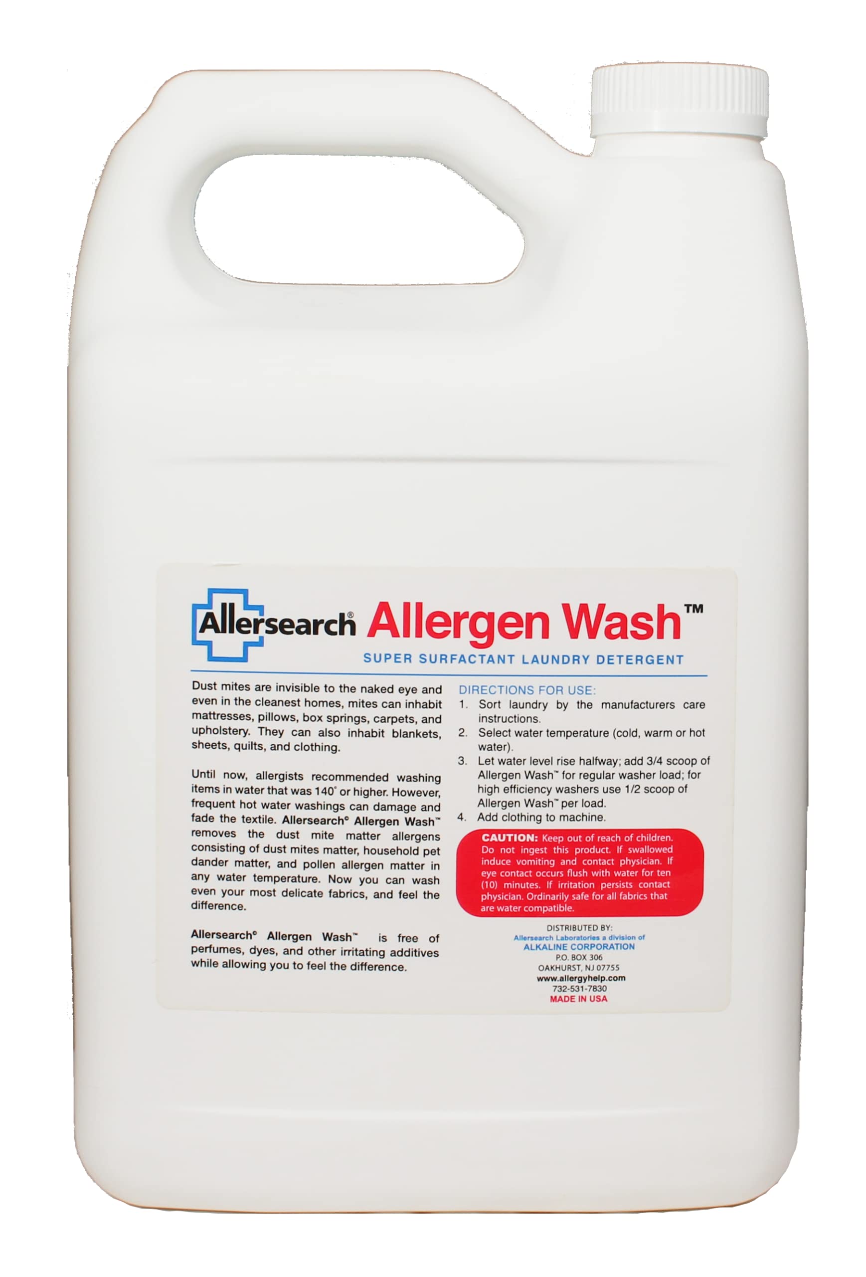 Allergen Wash Laundry Detergent 128 oz.