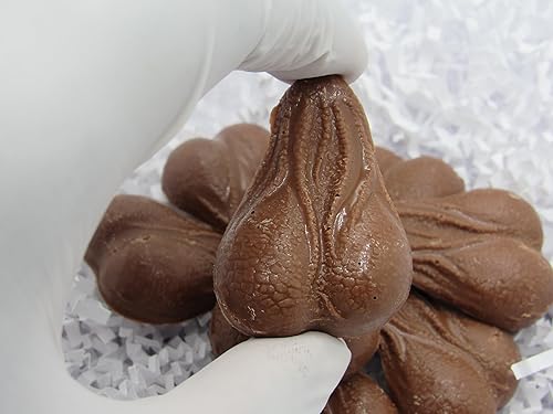 Chocolate Nuts Adult Novelty Candy, Party Favors for Bachelorette Celebrations