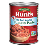 Hunt’s No Salt Added Tomato Paste, Perfect for Chili & Soups, 6 oz. Can