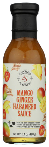 Fischer & Wieser, Spread Mango Ginger Habanero, 15.75 Ounce