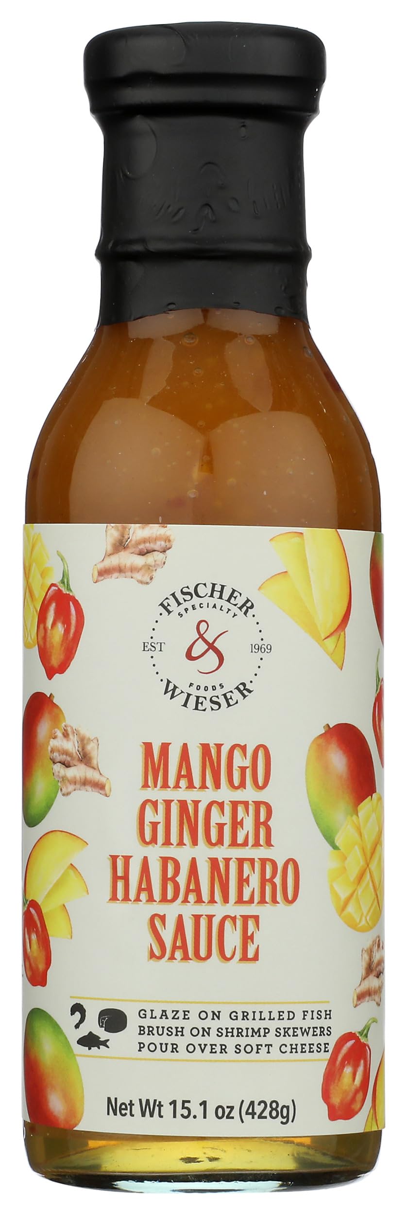 Fischer & Wieser, Spread Mango Ginger Habanero, 15.75 Ounce