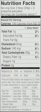 Streit's ’S LOW SODIUM POTATO PANCAKE MIX, 6 OZ (pack of 1)