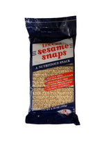 Loucks Sesame Snaps - Nutty, Sweet, and Crunchy Treats - 3.7 Oz (pack of 3)