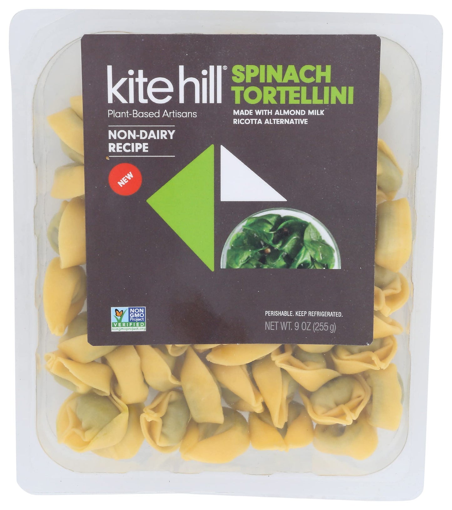 Kite Hill Spinach Tortellini With Almond Milk Ricotta, 9 OZ