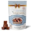 Southern Caramel Sea Salted Caramels, Rich, Buttery Caramel Candy with a Sprinkle of Coarse Sea Salt, Sweet & Salty, Handcrafted, No Corn Syrup