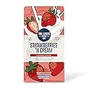 Two Rivers Coffee Strawberries N Cream Flavored Ground Coffee, Perfectly Balanced, Always Smooth, Made with 100% Arabica Beans - Flavor Enhanced, 10
