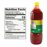 El Chilerito Chamoy Sauce 33.8 Fl. Oz / 1lt (Pack of 1) - Authentic Mexican Flavor - Perfect for Snacks and Drinks