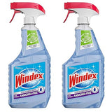 Windex Cleaners, Blue, 26 fl. oz. 2 Count (Crystal RAIN)
