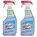 Windex Cleaners, Blue, 26 fl. oz. 2 Count (Crystal RAIN)