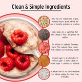 Wildway Organic Rolled Oats, Overnight Oats | Glyphosate-Free, Gluten-Free Oatmeal | Non-GMO, Plant-Based Protein | Regenerative, Sustainable