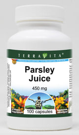 Parsley Juice - 450 mg (100 Capsules, ZIN: 521804) - 3 Pack