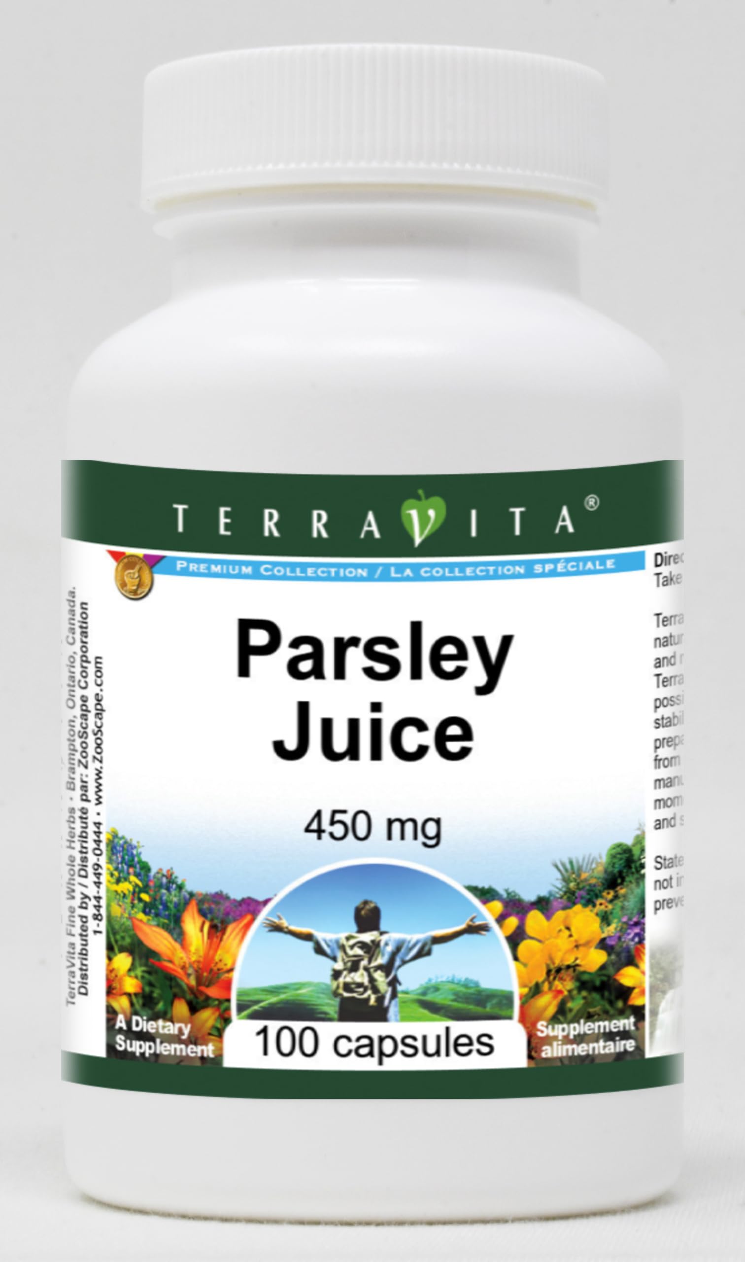 Parsley Juice - 450 mg (100 Capsules, ZIN: 521804) - 3 Pack