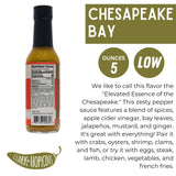 Clark & Hopkins Chesapeake Bay Jalapeno Pepper Sauce, Zesty Pepper Hot Sauce, Ginger, Bay Leaf and Mustard Flavored Sauce, 5 oz (1 Pack)