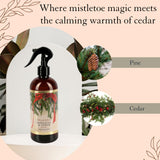 Abbey & Sullivan Room Spray, Mistletoe Cedar, 16 oz