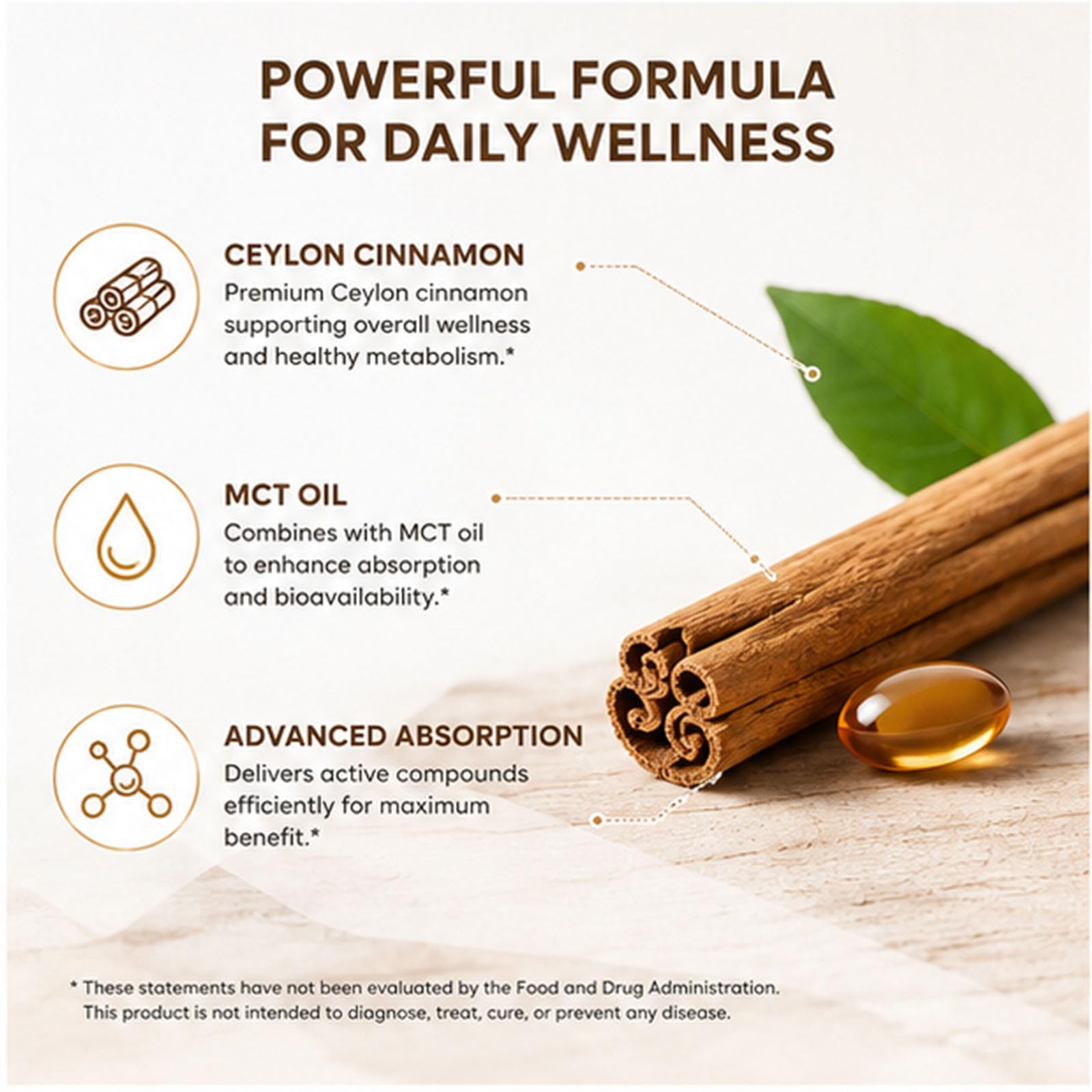 Metabolae Ceylon Cinnamon, 2 Pack