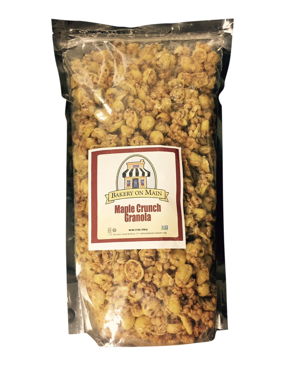 Bakery On Main Gluten-Free, Non GMO Granola, Maple Crunch, 2.5 Pound Bulk