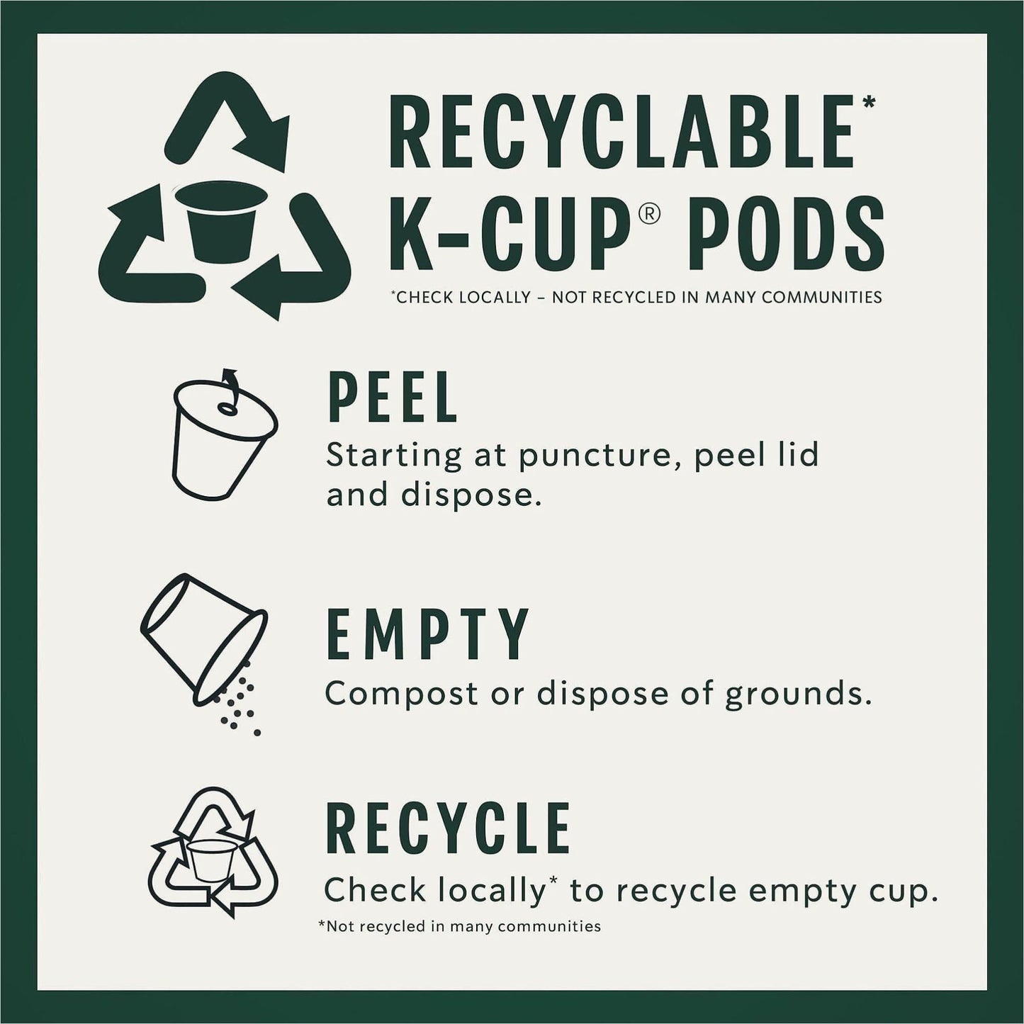 Starbucks K-Cup Coffee Pods, Dark Roast Hot or Iced Coffee, Caffè Verona, 24 Keurig Pods