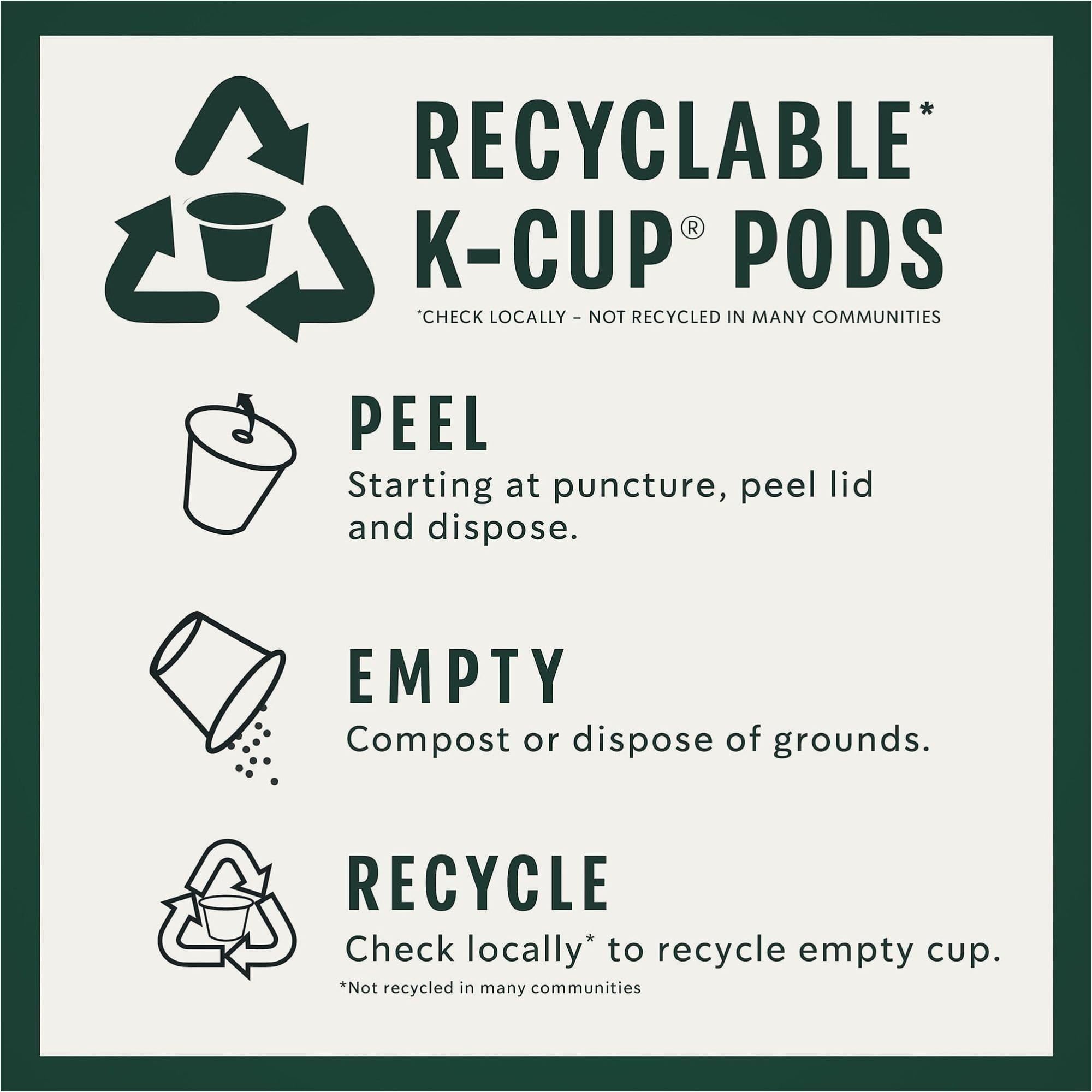 Starbucks K-Cup Coffee Pods, Dark Roast Hot or Iced Coffee, Caffè Verona, 24 Keurig Pods
