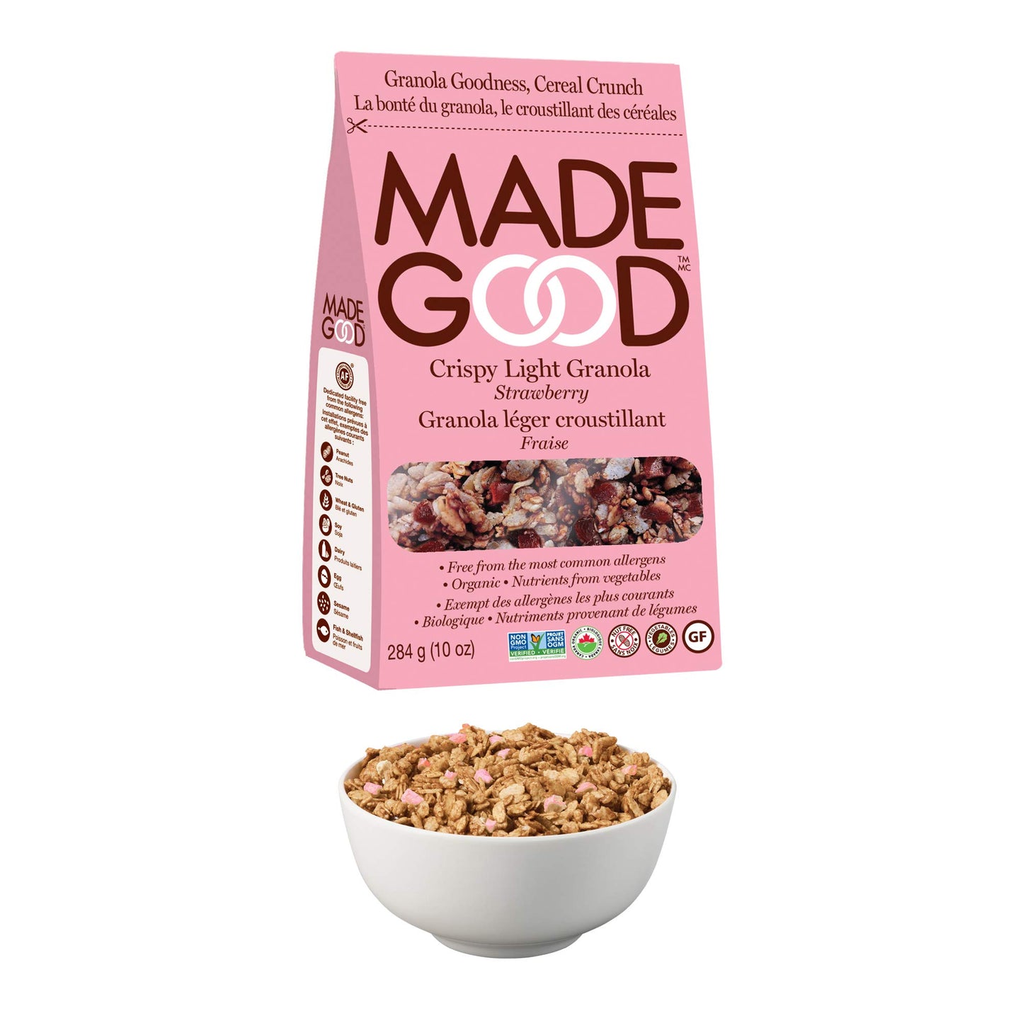 Madegood Organic Strawberry Granola, 284 GR