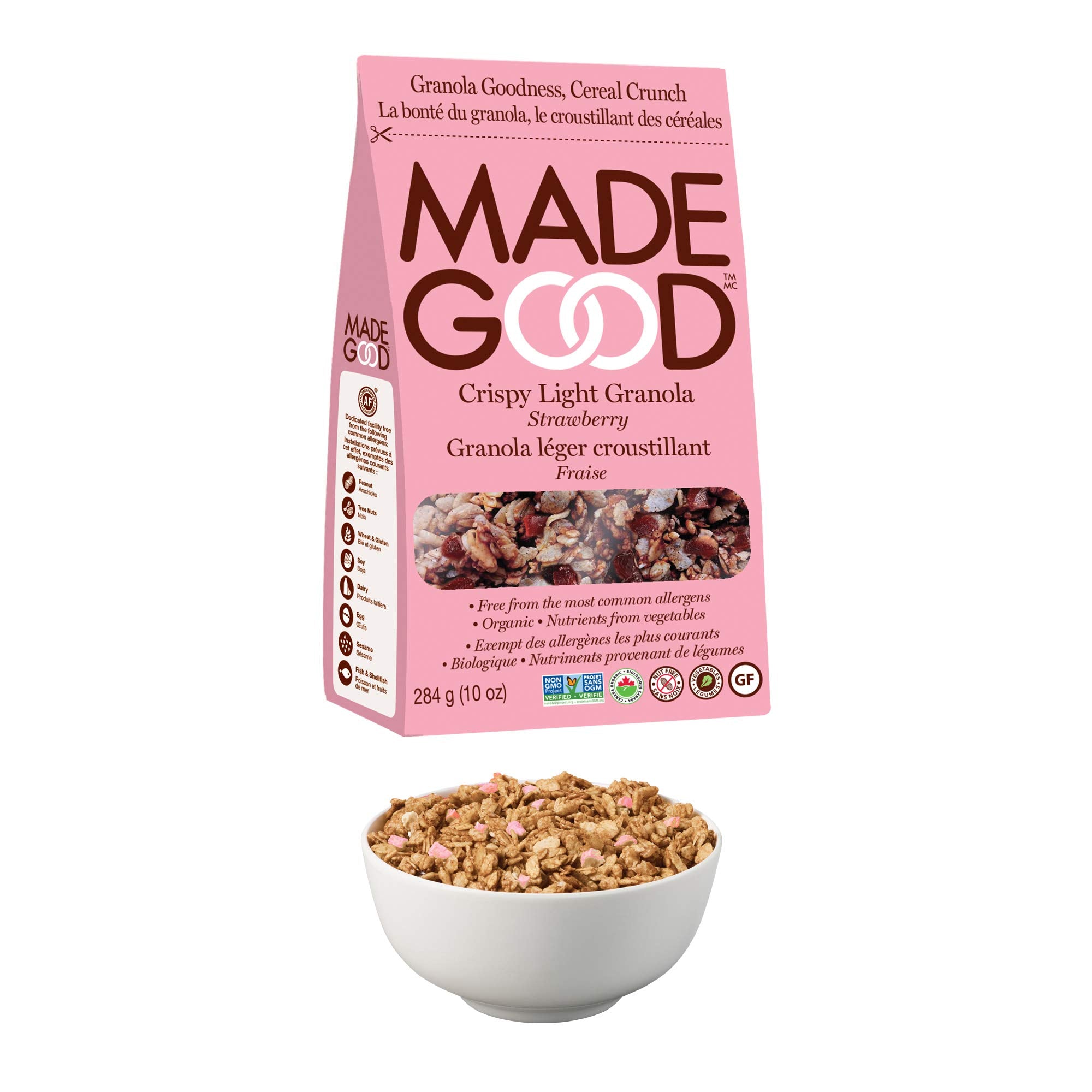 Madegood Organic Strawberry Granola, 284 GR