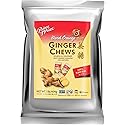 Prince of Peace Blood Orange Ginger Chews, 1 lb. - Candied Ginger - Candy Pack - Ginger Chews Candy - Natural Candy