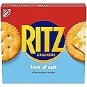 RITZ Hint of Salt Crackers, Snacks for Kids and Adults, Lunch Snacks, 13.7 oz