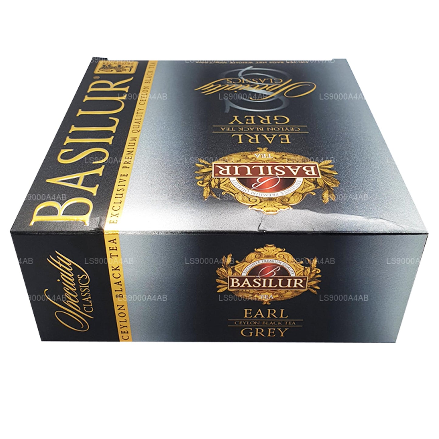 Basilur “Earl Grey” Specialty Classics Collection - 100 Count String and Tag Tea Bags