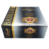 Basilur “Earl Grey” Specialty Classics Collection - 100 Count String and Tag Tea Bags