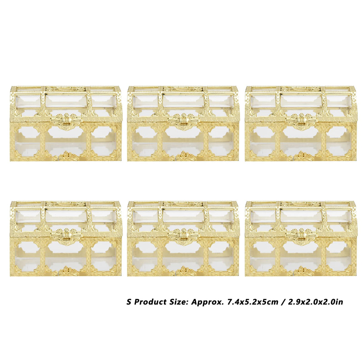 QANYEGN 12PCS Hollow Out Candy Box, Chocolate Gift Treat Boxes, Wedding Container Case for Wedding, Parties Use(Small-ld)