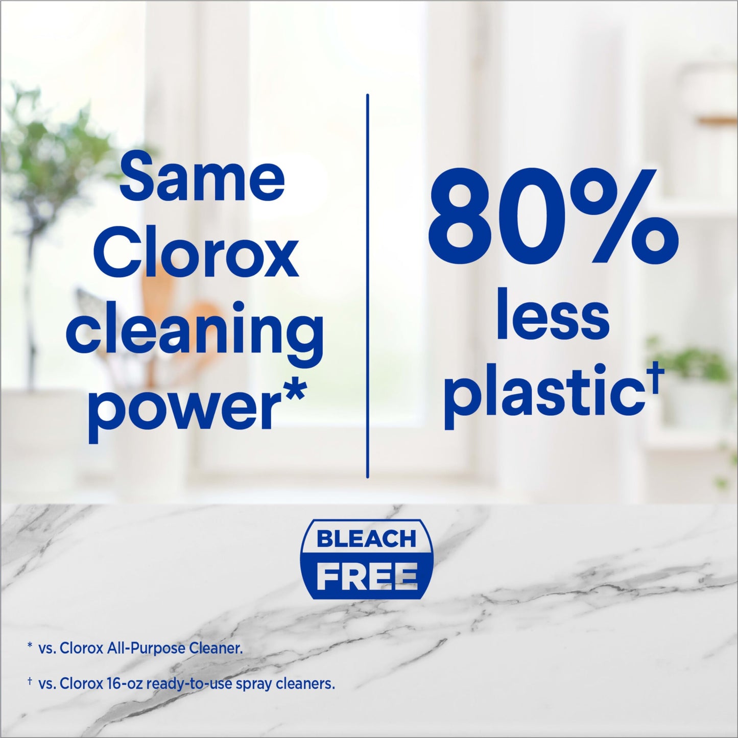 Clorox Bathroom Foamer Refill Cartridge for Clorox Bathroom Foamer Reusable Spray Bottle, Household Essentials, Fresh Scent, 2 Spray Refills