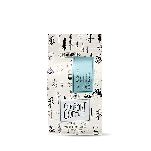 Mt. Comfort Coffee El Salvador Medium Roast, 12 Ounce - Locally Sourced From Local, International Coffee Farms - Roasted Whole Beans.