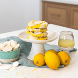 The Cravory: Lemon Bar Cookies - 24 cookies, 2.0 oz. each - Individually Wrapped - Gourmet - Baked Fresh - Dessert, Snack or Baked Goods