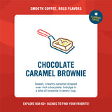 Cameron's Coffee Roasted Ground Coffee Bag, Chocolate Caramel Brownie, 32 Ounce
