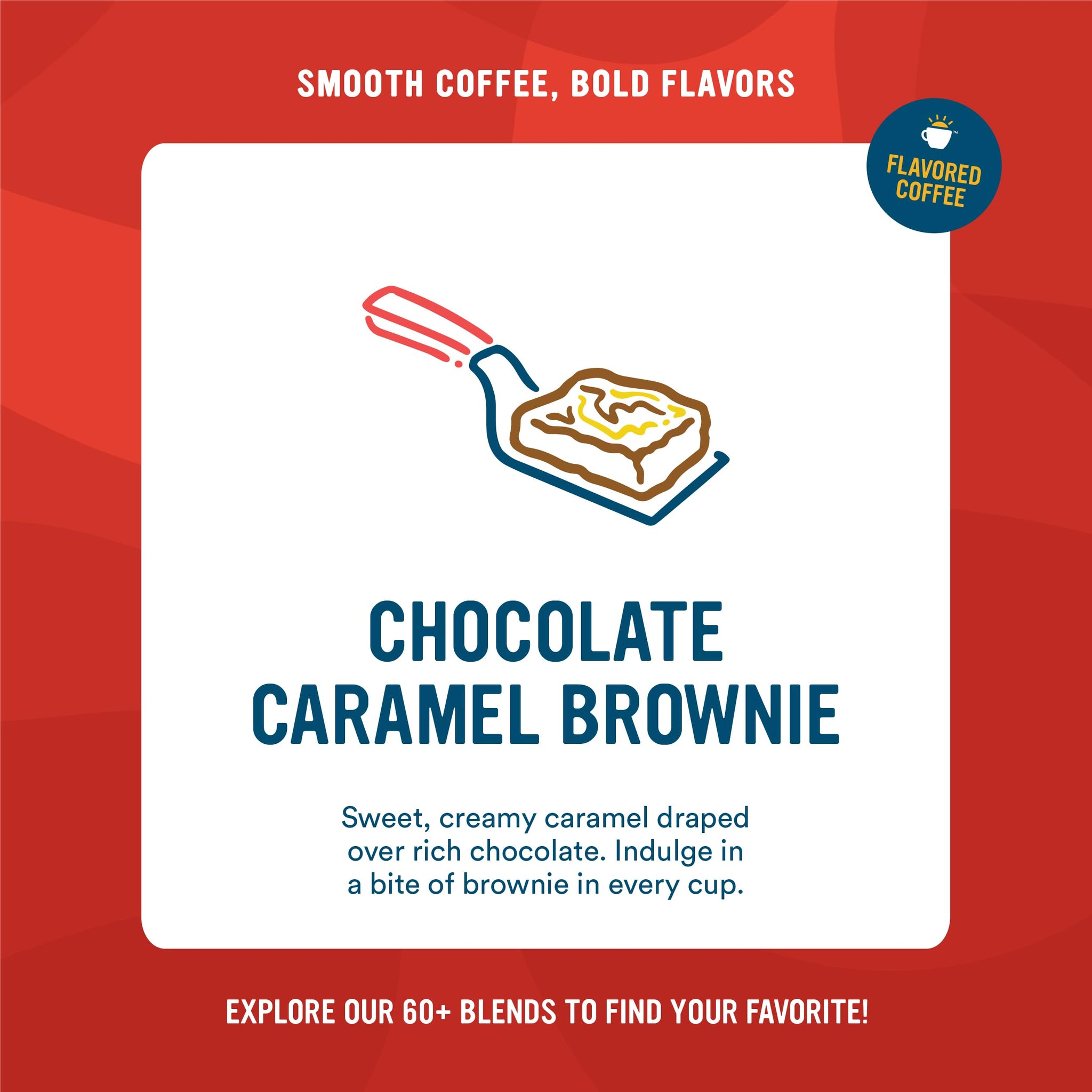 Cameron's Coffee Roasted Ground Coffee Bag, Chocolate Caramel Brownie, 32 Ounce