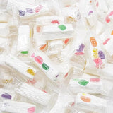 JUJUBE NOUGAT Candy Tropical 1 lb - with Jelly Fruit Pieces, No Trans Fats, No Additives, Gluten Free, Individually Wrapped, Bulk Soft Candies in