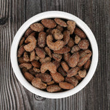 BobbySue's Nuts Original Style, All Natural, Healthy Snack, Gluten Free, Low Sugar, and High Protein Nuts Mix of Almonds, Cashews, Pecans, 8 Oz, 1 Jar