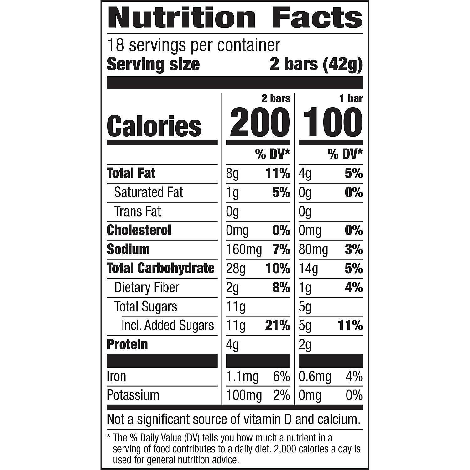Nature Valley Crunchy Granola Bars, Peanut Butter, 1.49 oz, 18 ct, 36 bars