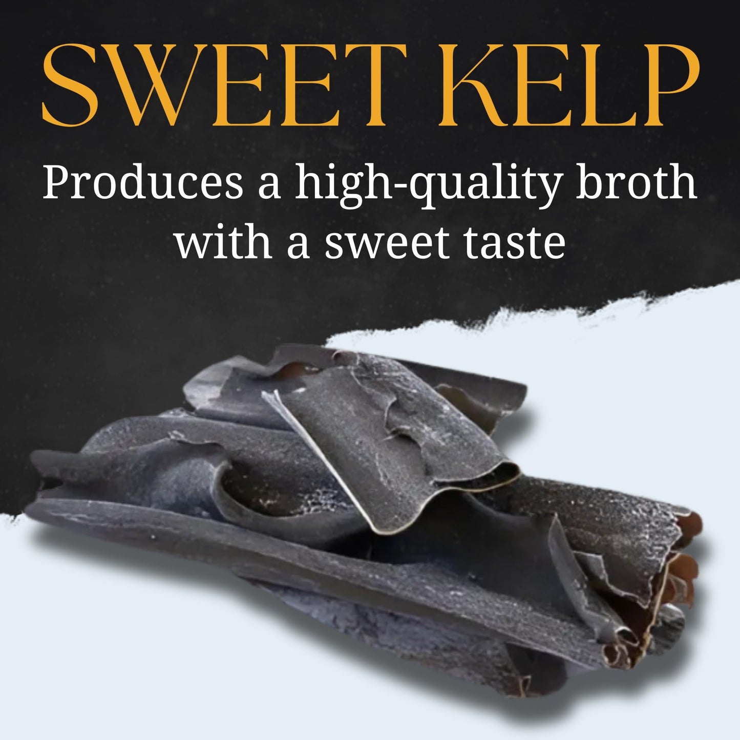 Hokkaido Sweet Kelp, Natural Umami, Wild Kombu from Hokkaido | No preservatives, No additives, Non-GMO | Japanese Dried Seaweed | 3.5oz (100g) by SUI