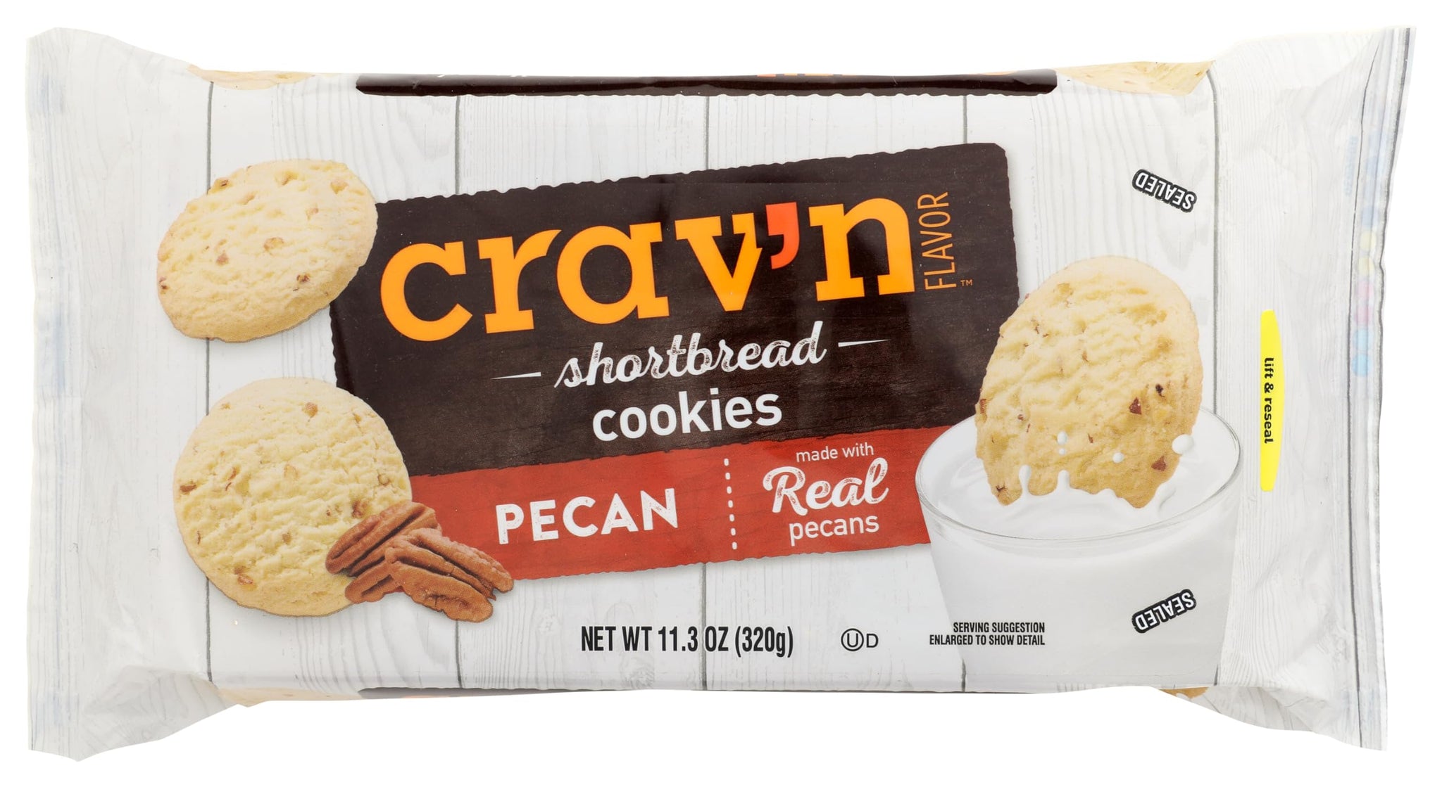 Crav'n Flavor, Pecan Shortbread Cookies