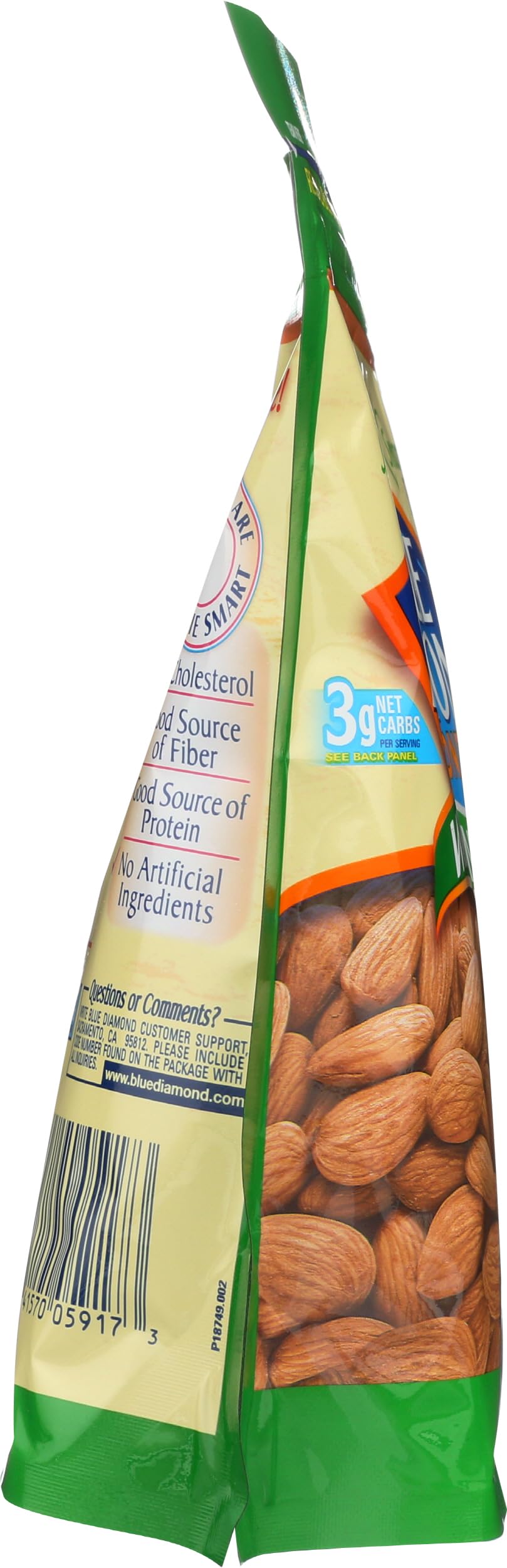 Blue Diamond Whole Almonds, 12 OZ