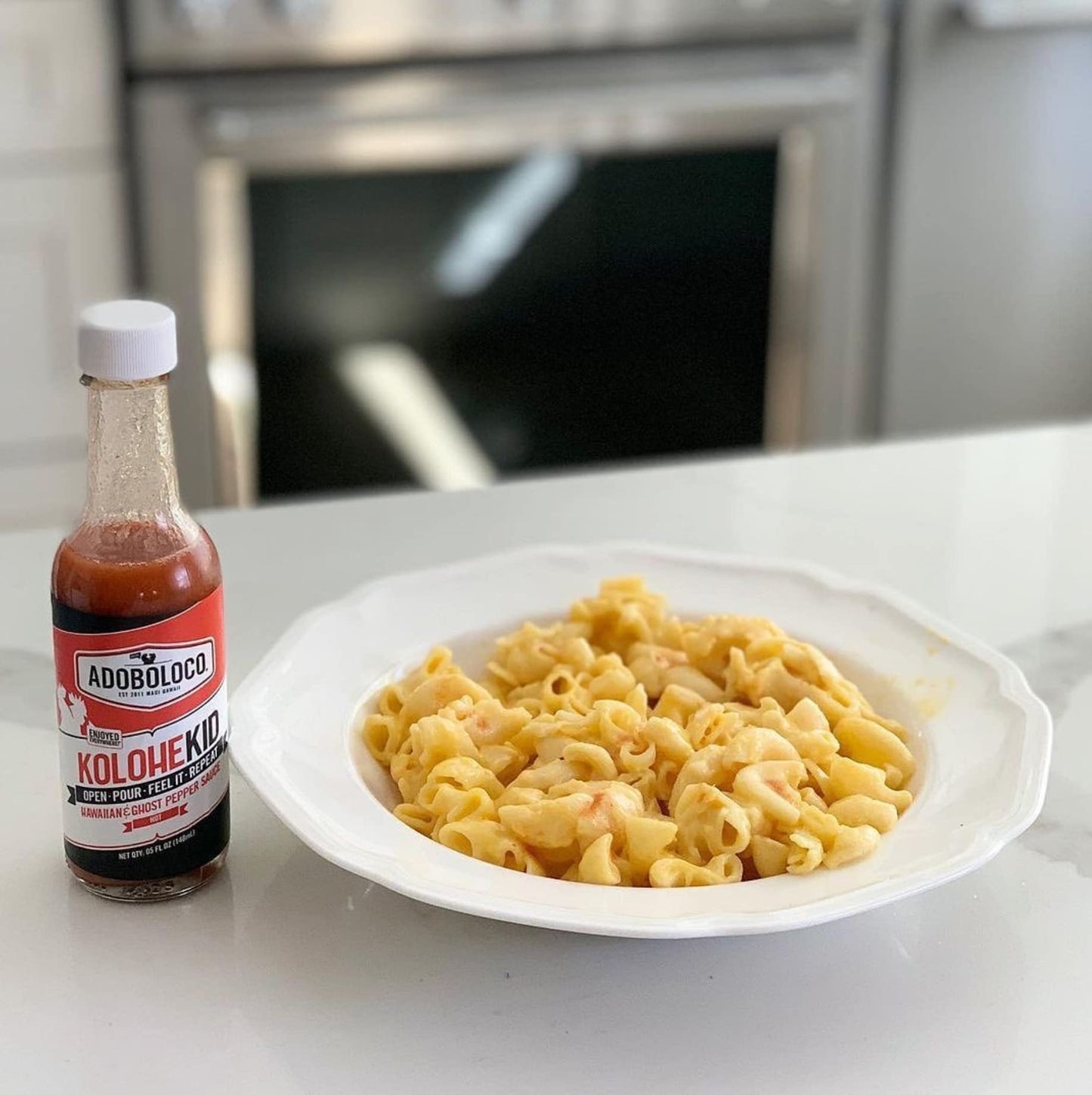 Adoboloco Hot Sauce Kolohekid Hawaiian Spicy Sauce (3-Pack) 5oz Hot Ghost Pepper Chili Sauce - Featured on Hot Ones!