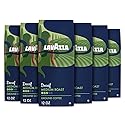 Lavazza Decaf Ground Coffee, Medium Roast, 100% Arabica, 12 oz Bag (Pack of 6)