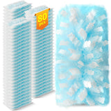 Swilsweep 80 Count Duster Refills Compatible with Swiffer Duster, 180° Disposable Multi-Surface Microfiber Cleaning Dusters, Unscented