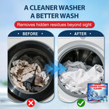 Washing Machine Cleaner Tablets 24 Pack - Deep Cleaning & Descaler for HE Front Load & Top Load Washers, Removes Odor, Residue & Pet Hair, Septic