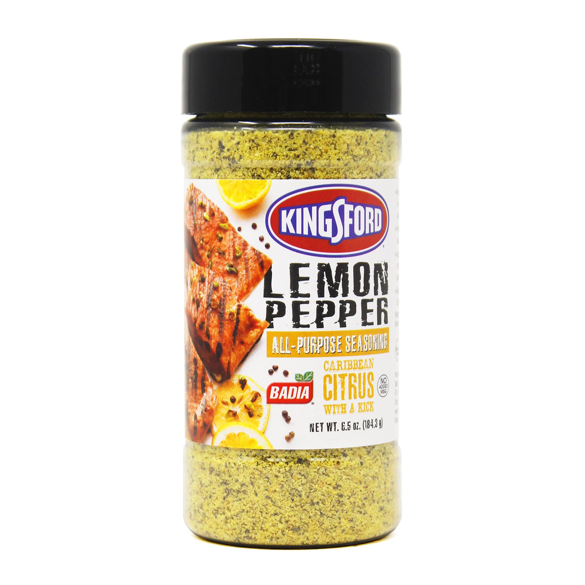 Kingsford Lemon Pepper All-Purpose Seasoning, 6.5 oz - Zesty Citrus & Pepper Blend