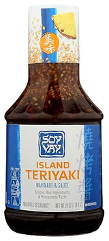 Soy Vay Island Teriyaki Marinade and Sauce, 20 Ounce Bottle (Package May Vary)