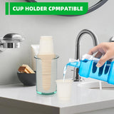 SHAUMN 3 oz 300 Pack Compostable Disposable Bathroom Mouthwash Cups, A Great Replacement for Paper Ones,Used for Mini Snack,Hot/Cold Drinking Cup
